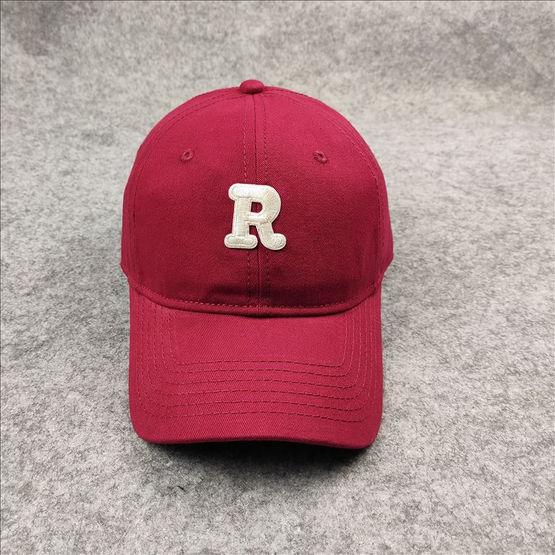 Large head circumference large size hat men's and women's soft top letter baseball cap four seasons men's cap R word