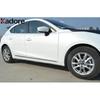 Накладка на кузов боковой двери Для Mazda 3 Axela 2014 2015 Хромированная линия двери Панель-дефлектор Молдинг Декоративная полоса Автоаксессуары