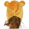 Sazac Rilakkuma Costume Cap Soft Plush Design for Adults and Kids
