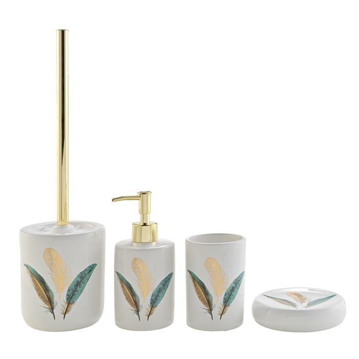 Porte savon en ceramique 11 x 2.4 cm Plumiss