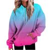 Fashion New Women's Hooded Sweatshirt 3D Printed Long-sleeved Women's Foreign Trade Loose Women's Casual Sweatshirt Jacket