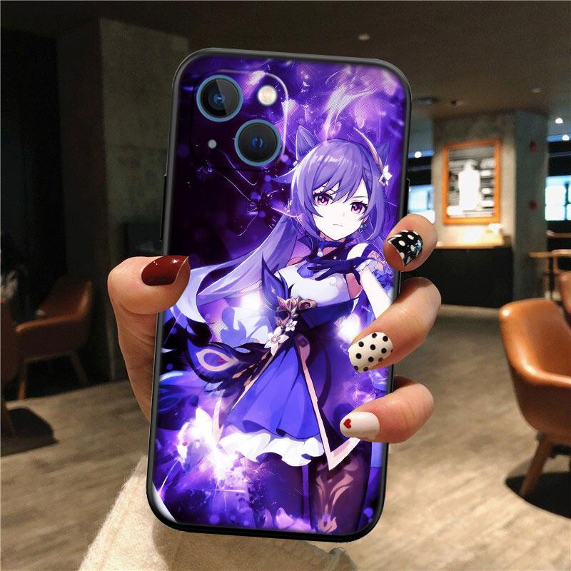 IK34 Genshin Impact Girl New High-End Shell Phone Case for Redmi Note 13 14 Pro+ Plus A3 A3X 13X 13C 13R 14S 14C 14R