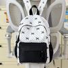 Школьная сумка Мультяшная Милая С принтом Бант Кот Рюкзак Женский Колледжный Стиль Студенческая Школьная Сумка Большой Вместимости Универсальный Рюкзак