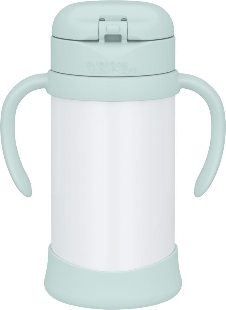 Thermos Baby Straw Mug with Integrated Spout and for Cold Drinks MNT Gasket, 350ml, Mint, Only, FJT-350