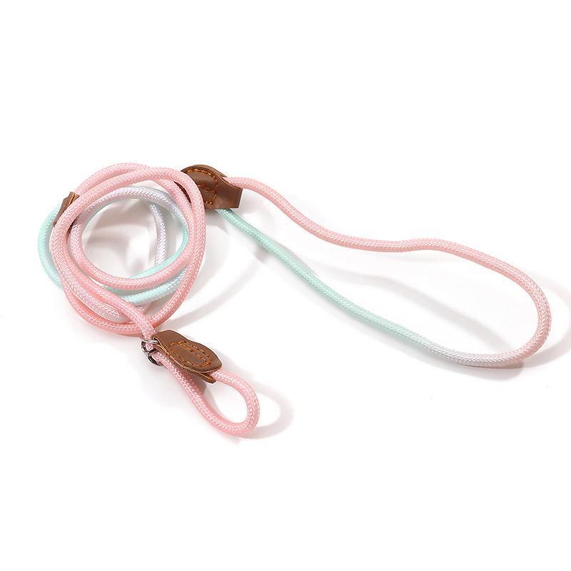 Поводок для бега домашних животных на открытом воздухе, удобная защитная веревка, утолщенный регулируемый поводок для прогулок с собакой, круглый поводок