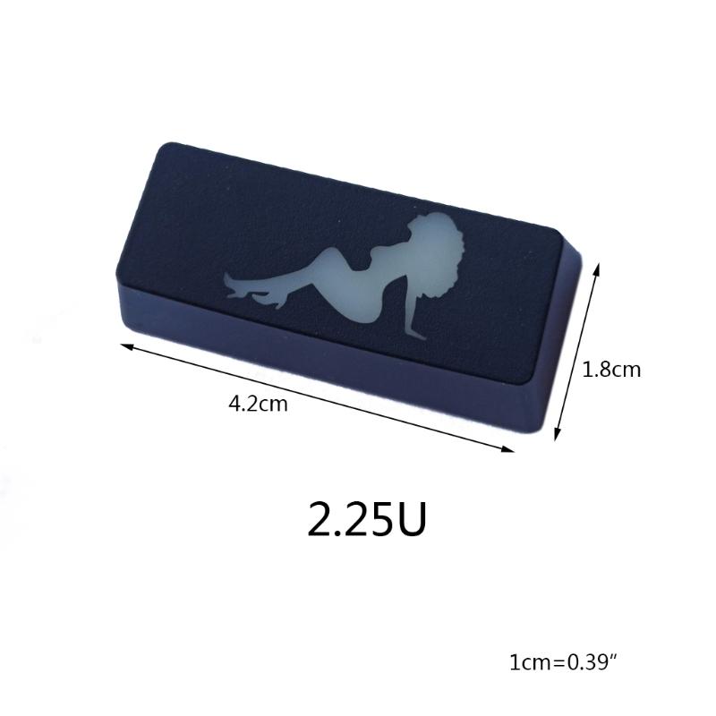 R2 2.25U Enter for Key Shine Through Keycaps ABS Etched Backlit Keycap for Mechanical Keyboard