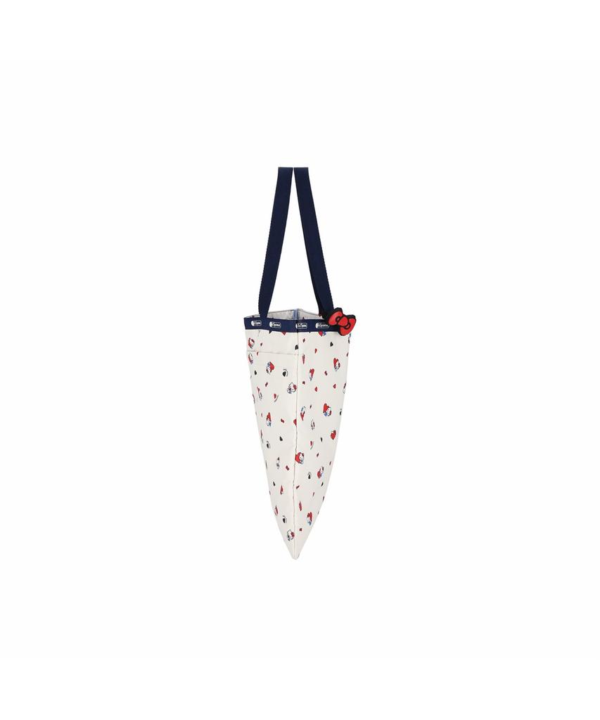 Lesportsac Hello Kitty Heart To Heart Large Emerald Tote Bag [1589.Hf61]