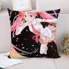 Car Decoration M-Miku Cushion Cover  Couple Pillow Pillowcases  Decorative Pillows Covers Fall Decor Pilow Cases Sofa