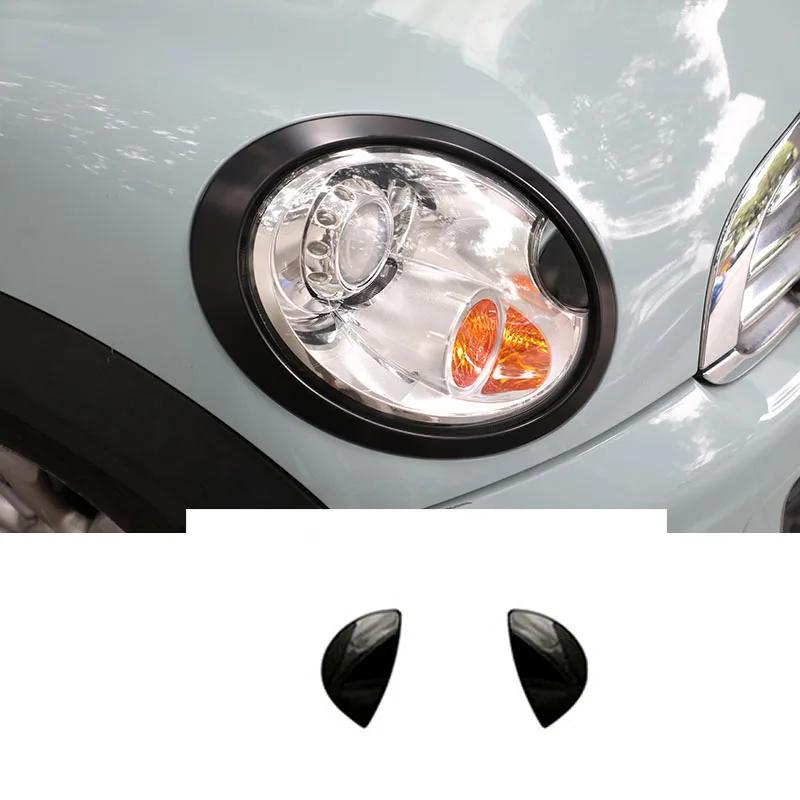 For MINI Cooper/S/ONE R55 R56 R57 R58 R59 (2nd Gen) Black Headlight Surround car accessories sticker
