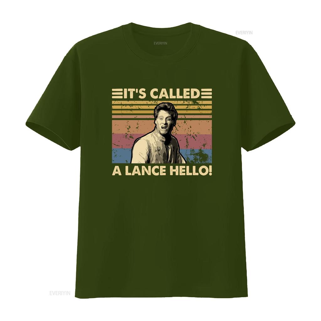 A Knights Tale Its Called Lance Hello Vintage Style T Shirt For Retro Print Vintage Stretched Casual Graphic