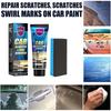 Rayhong Car Scratch Repair Cream Suitable for Car Maintenance Scratch Removal Polishing Varnish Wide Adaptability Simple Operation Restore Luster 1PC