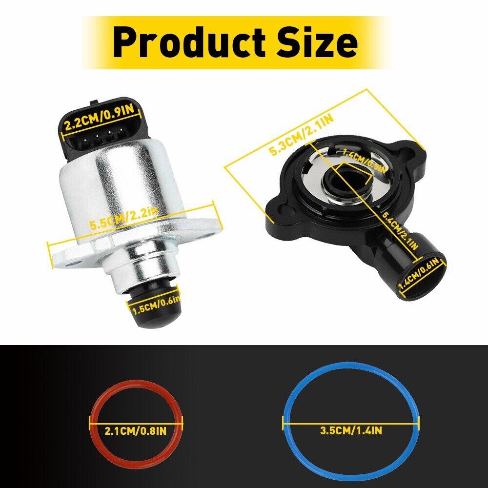 Датчик положения дроссельной заслонки и клапан регулировки холостого хода для Cadillac GMC Pontiac