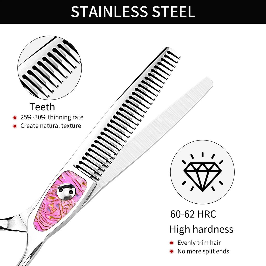 SANGELAR 6,5-дюймовые ножницы премиум-класса парикмахерские ножницы для стрижки волос,многоцелевые филировочные ножницы,ножницы для стрижки для парикмахерской