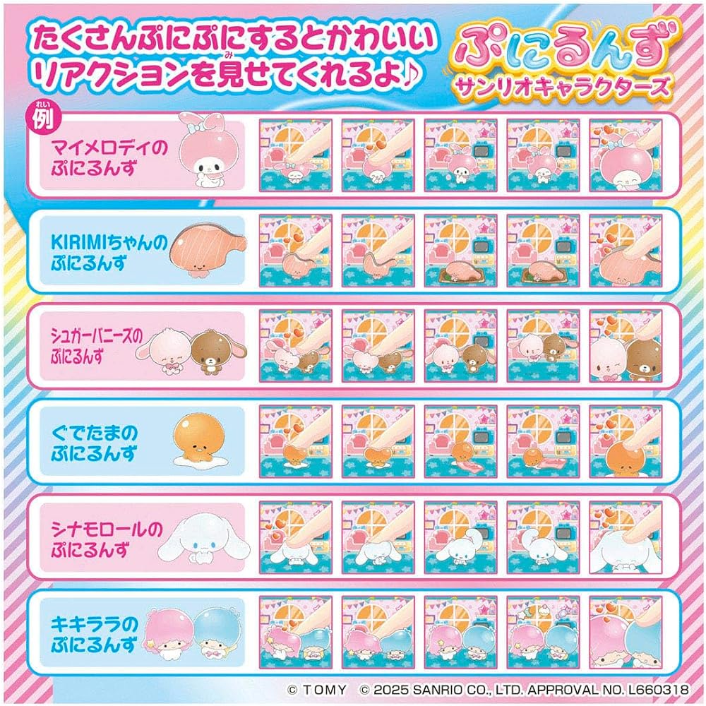 Takara Tomy Puniruns Sanrio Characters Toy Digital Award Winner 2025 Interactive Playset