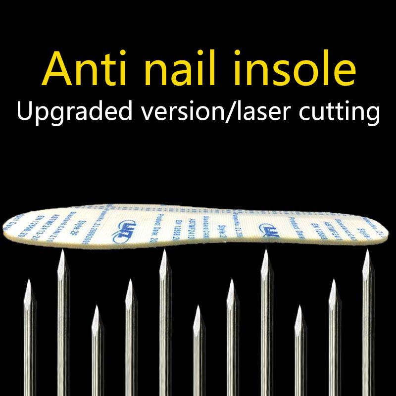 1 пара мягкой защитной обуви с защитой от проколов, стелька для использования на открытом воздухе, антипрокольные амортизирующие накладки, кевларовая стелька, устойчивая к проколам