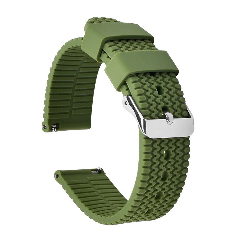 Премиальный силиконовый ремешок для Apple Watch S10/7/6/5/SE (20 / 22мм)