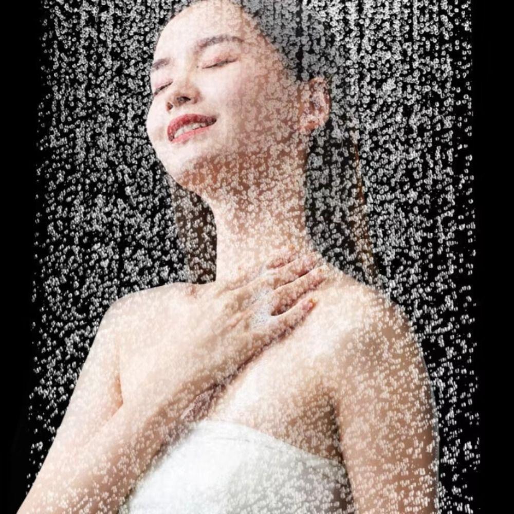 9-дюймовая Большая Напорная Душевая Лейка Внутренний Усилитель Давления Большая Панель Дождевой Душ Высокого Давления Вращение на 360°