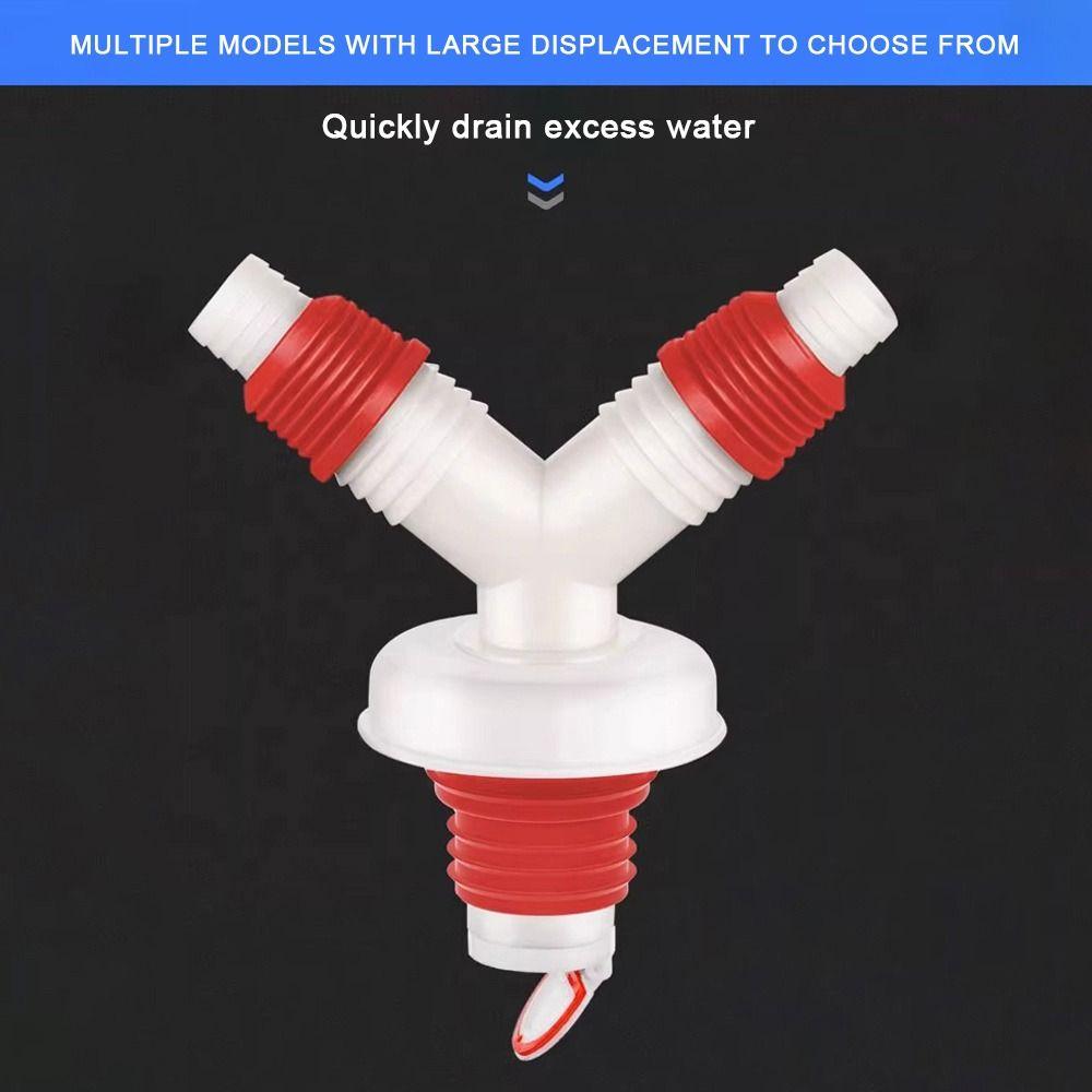 Multifunctional Sink Drain Pipe Adapter  Washing Machine Drainage Supplies