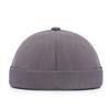 Landlord Hat No Brim Solid Color Hip Hop Hat Lightweight Breathable Soft