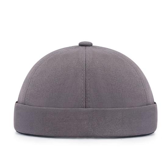 Landlord Hat No Brim Solid Color Hip Hop Hat Lightweight Breathable Soft