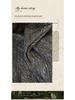 Luxury Blackout Herringbone Curtains - Cotton Linen Texture, Eyelet, Korean Style, Warmth & Cold Protection for Bedroom