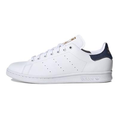 Originals Stan Smith Classic Универсальные Повседневные Низкие Кроссовки Унисекс Белый Синий Золотой GX5193