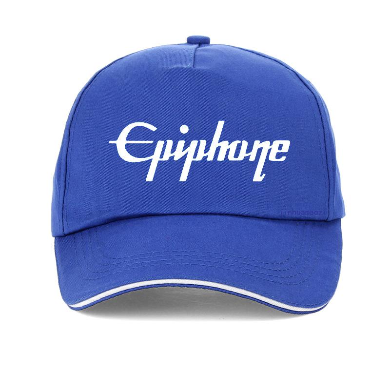 New Popular Epiphone Guitars Logo Unisex Baseball Cap Fashion Brand Guitar Lover Hat Unisex Women Adjustable Music Cap