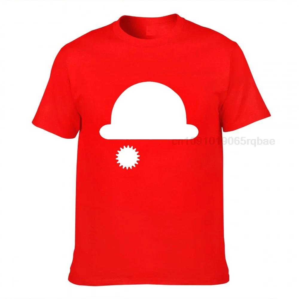 Black Hat Tshirt Crazy Unisex Tshirt Clockwork Orange Alexander Alex Logo Green T Shirts Cotton Simple Cartoon Print Tops Tees New