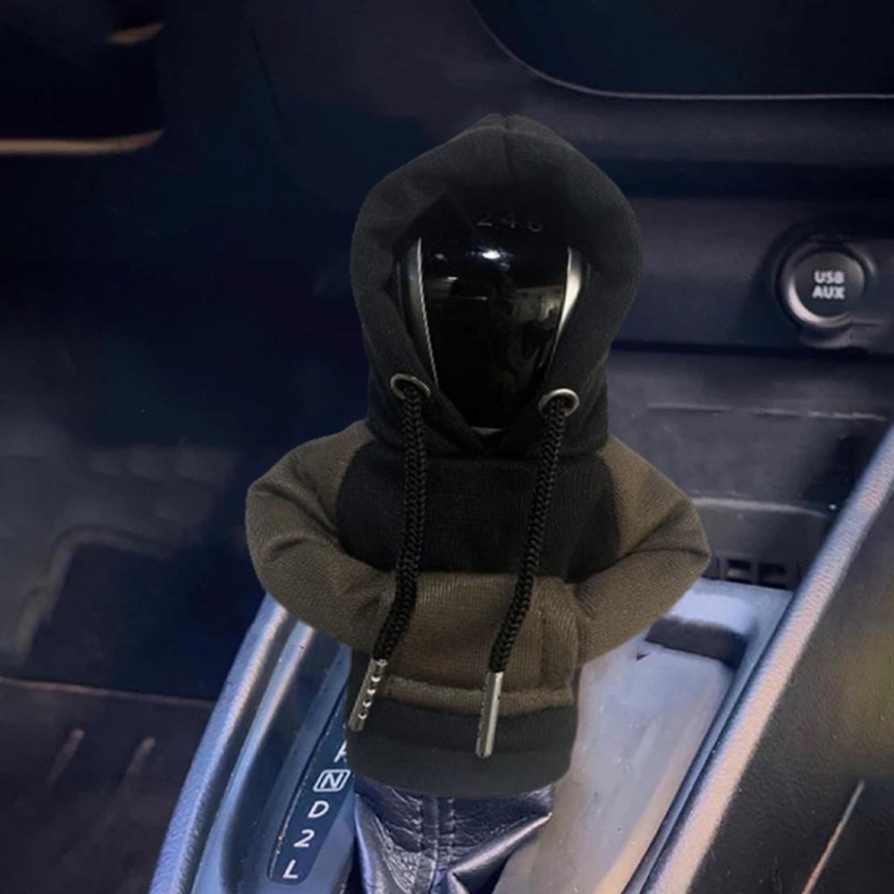 Universal Hoodie Car Gear Car Shift Lever Cover Change Lever Sweatshirt Gearshift Cover Hoodie Gear Knob Sweater Car Decorations