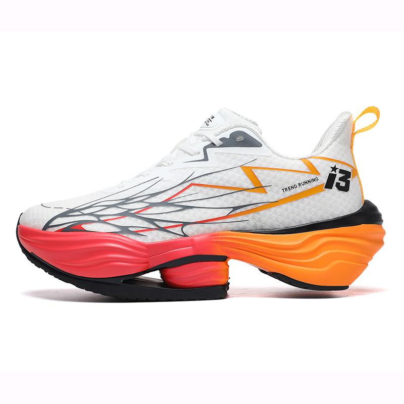 Мужские повседневные летние кроссовки для марафонских тренировок, беговые кроссовки, спортивная обувь, мужские сетчатые дышащие кроссовки с амортизацией, высококачественные нескользящие кроссовки