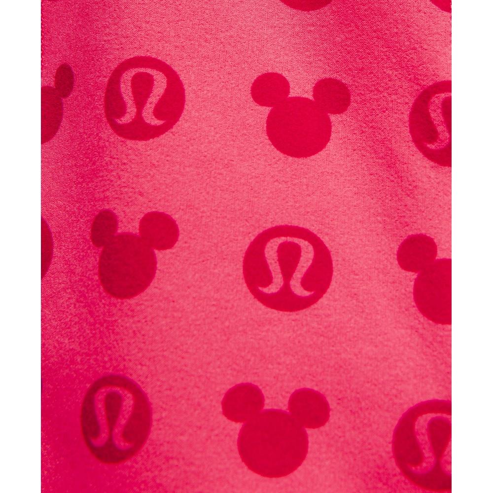 Disney X Lululemon Hotty Hot High Rise Short 4 Disney Classic Pink