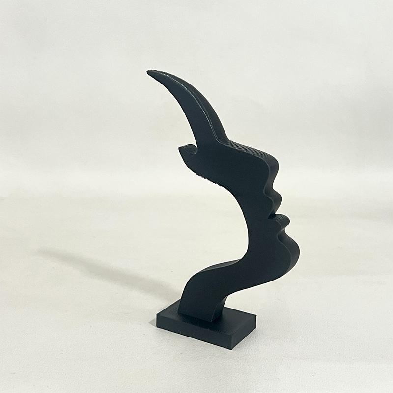 Подставка для очков Подставка для очков Форма бара Человеческое лицо сбоку Интересные Простые Подставка для очков Украшения