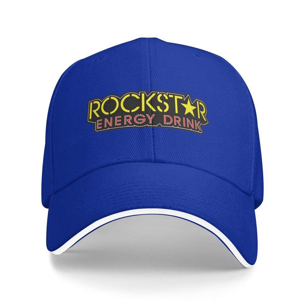 Rockstar Energy Drink Baseball Caps Snapback Baseball Hats Breathable Casual Casquette Outdoor Unisex