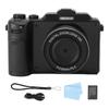 5K Digital Camera HD 80MP WiFi Front Rear Lens 18X Digital Zoom Vlog Camera Anti Shake with Hand Strap for Photography
