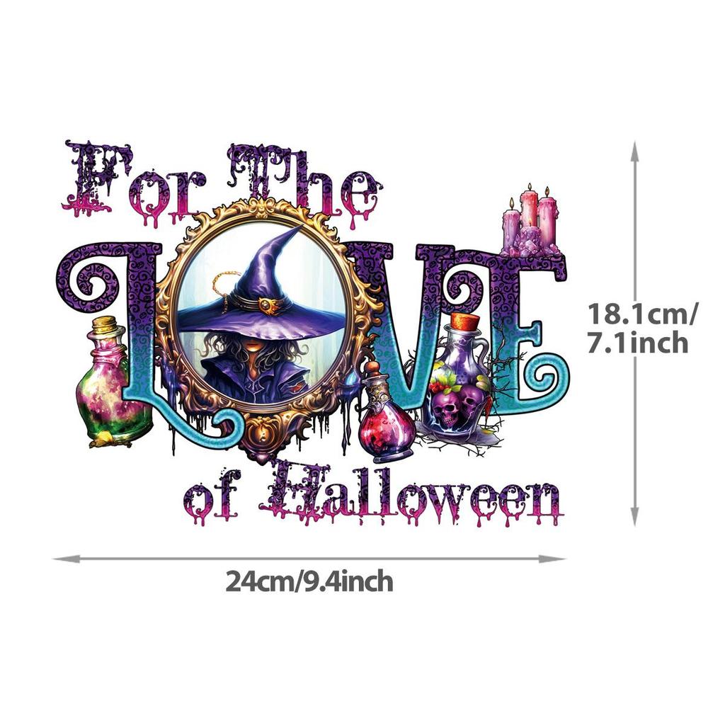 Calaveras De Calabaza De Halloween, Transferencia De Calor Para Sudaderas Con Capucha, Camisetas, Pegatinas Para Ropa, Pegatinas Térmicas Diy