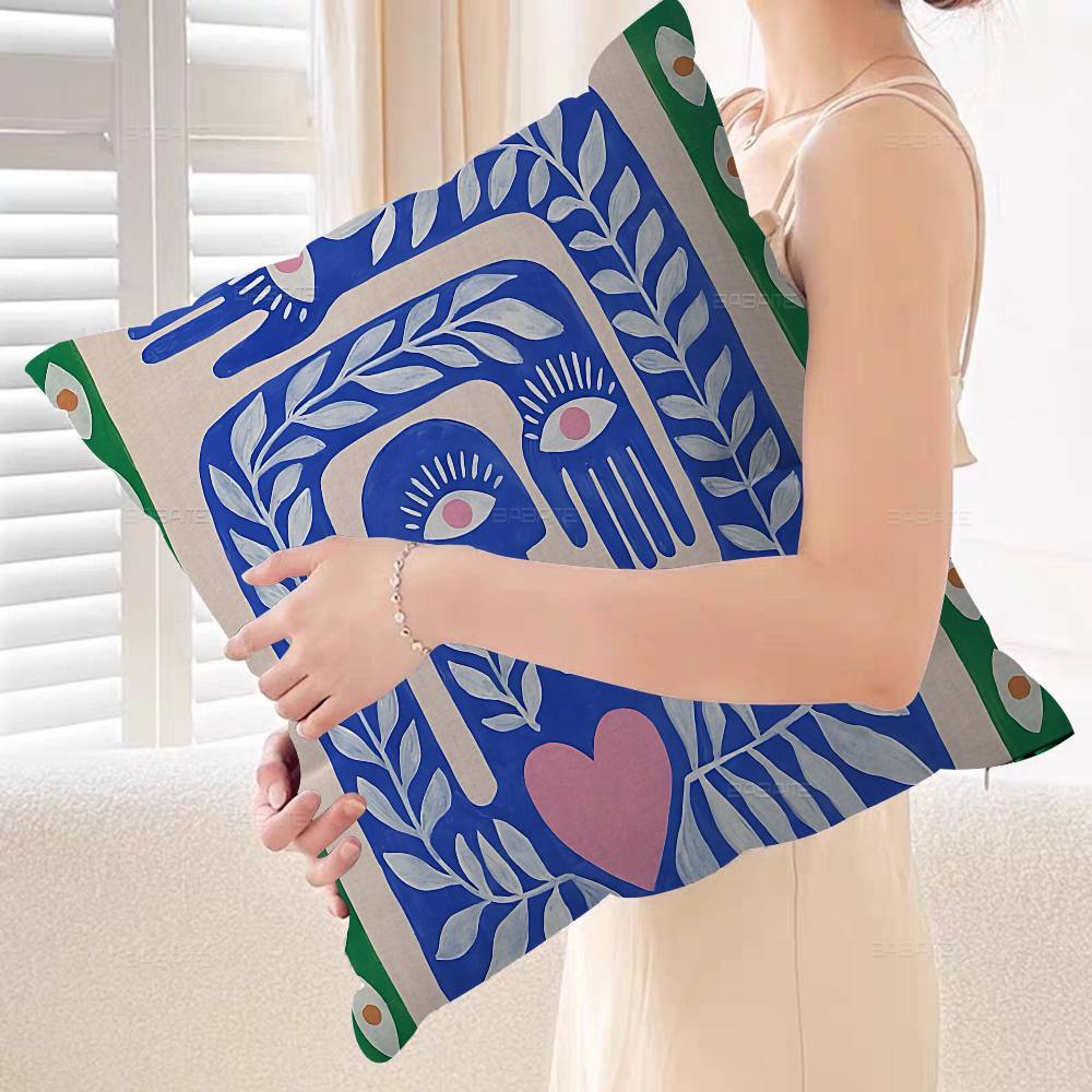 Ancient Egypt Tiger Leopard Personalized Picture Text Home Decorative Pillows Household Gifts 45x45cm