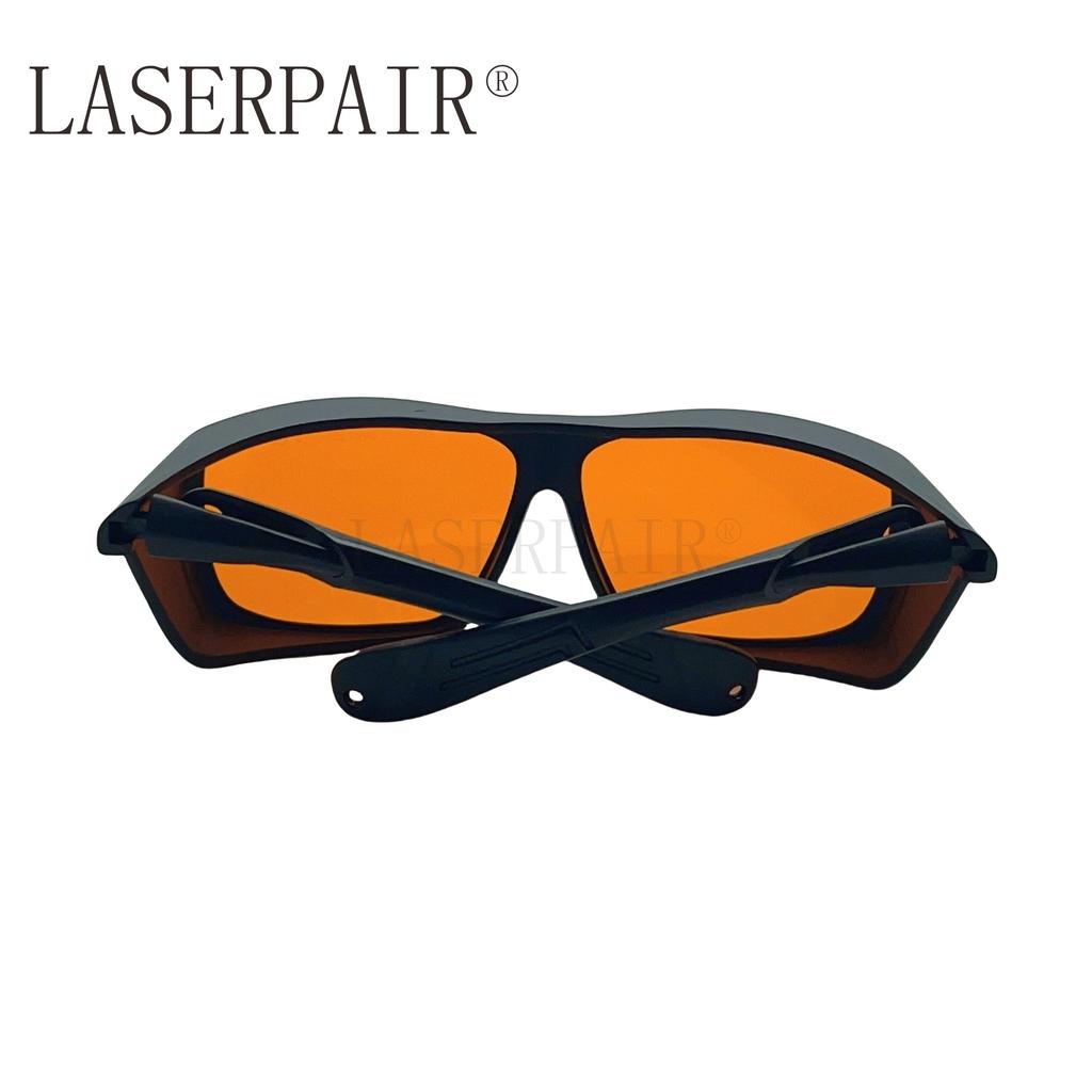 EN207 Certified High Transmittance 35% Laser Safety Goggles Eye Protection for 180 - 534nm OD 7+