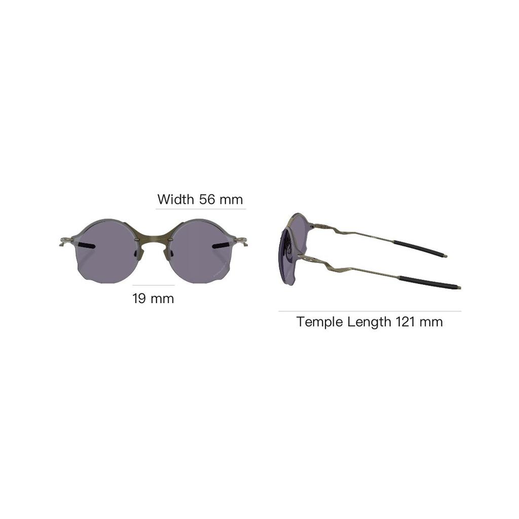 Oakley Прочный дизайн Титановые круглые солнцезащитные очки Унисекс солнцезащитные очки Разноцветные 0OO6026