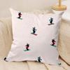 Ski Resort Prop Cushion Cover Pillowcase Ultra Soft Skin Friendly Fabric Cloud Like Comfort  Concealed Zipper
