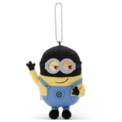 Миньон из Гадкого Я, супер-трансформация, талисман Рон с шариковой цепочкой, плюшевая игрушка, высота приблизительно. 11см