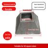 Квадратная труба из литой стали, ножка-чашка для мисок и стеллажей
