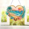 Акриловые подвески специальной формы Love Peacock со стразами Diamond Art, подвесная подвеска с алмазной росписью для декора окон в саду