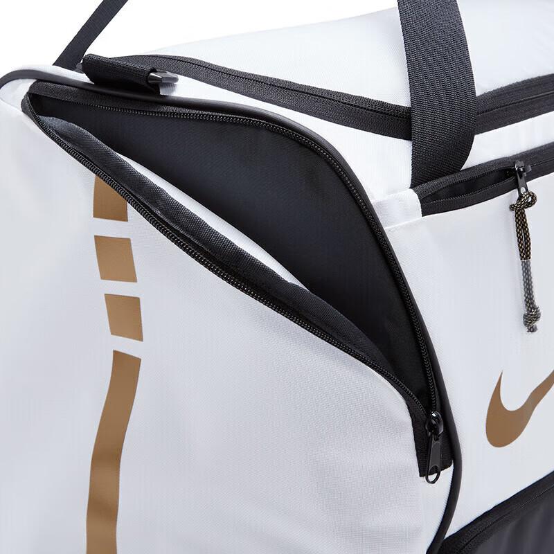 NIKE Training Bag, Crossbody Bag, Handbag, Tote Bag, Basketball Bag DX9789-100 Black-White, Average Size