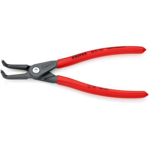 Knipex 4821-J31 Precision Snap Ring Pliers, Bent