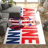 Atletico Madrid Player Floor Rug Office Rug Suitable for Game Room Dormitory Study room Balcony Anti-slip Rug Office home decor