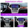 Android Carplay автомобильное радио для Jeep Grand Cherok 2008-2013 мультимедийный проигрыватель головное устройство стерео GPS навигация BT WIFI 4+64 ГБ