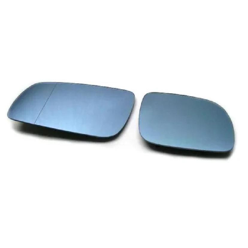 Blue Tinted Aspherical Side Mirror Glass (Stubby Mirror) For VW Volkswagen Golf / Jetta / Bora MK4