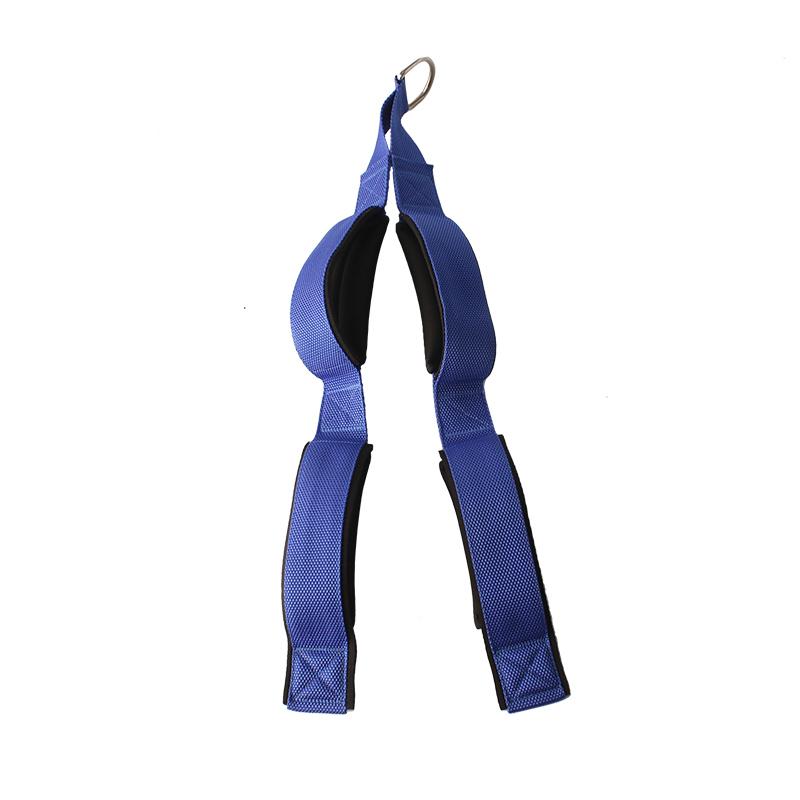 Ergonomic Triceps Rope Single Press Push Fitness Bodybuilding Cable Attachment for Strength Training