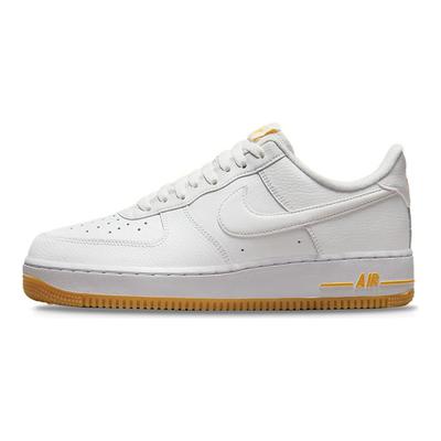Кроссовки Air Force 1 Low '07 Белый Университетский Золотой Резина DZ4512-100