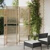 VidaXL Room Divider 5 Panels, Room Separator, Privacy Screen, Living Room Bedroom Screen, Modern, Beige 365383